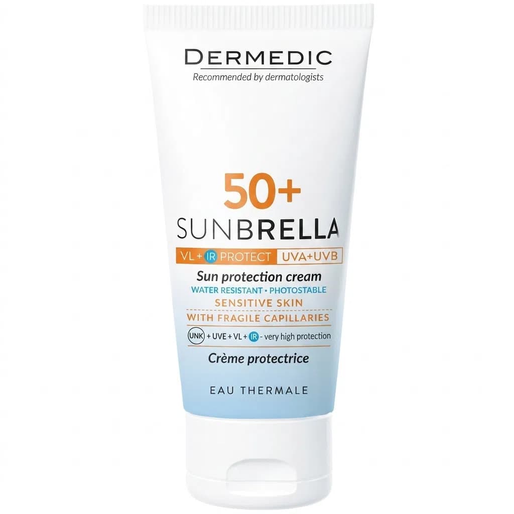 Dermedic Sunbrella SPF 50+ Günəşdən Qoruyucu Krem, 50 ml