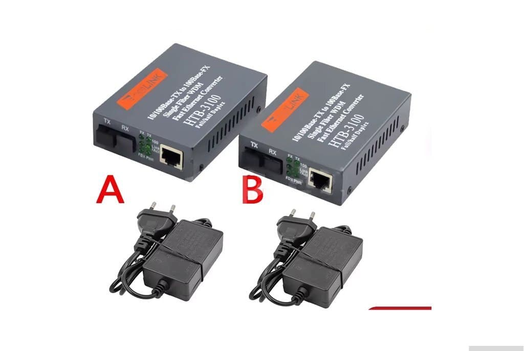 Media konverter HTB-3100 fiberoptik