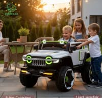 Uşaq elektrik maşını Aykids Jeep 4x4 — şəkil 2