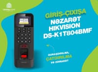 Girişə nəzarət terminalı Hikvision DS-K1T804BMF — şəkil 1