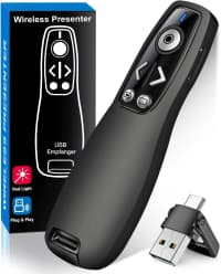 Wireless presenter Type-C rechargeable - Black — şəkil 7