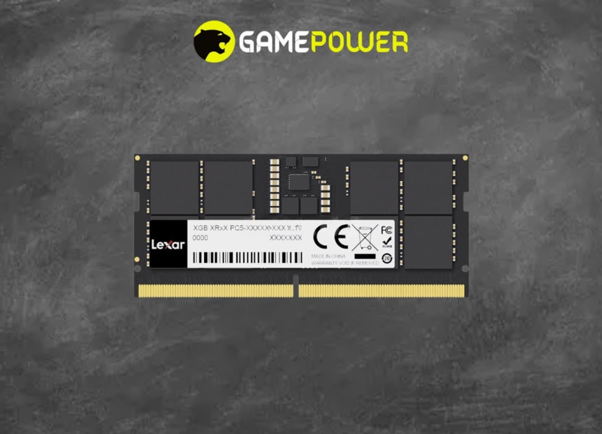Lexar 16GB DDR5 5600MHz SODIMM Noutbuk RAM