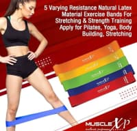 5-li Fitness Rezin Bantlar Dəsti — şəkil 2
