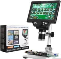 Elektron mikroskop 1200x LCD monitorlu — şəkil 1