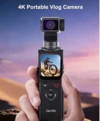Action kamera 4K Ultra HD 330° 64MP — şəkil 2