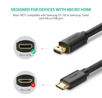 Qara rəng data kabel, HDMI — şəkil 11