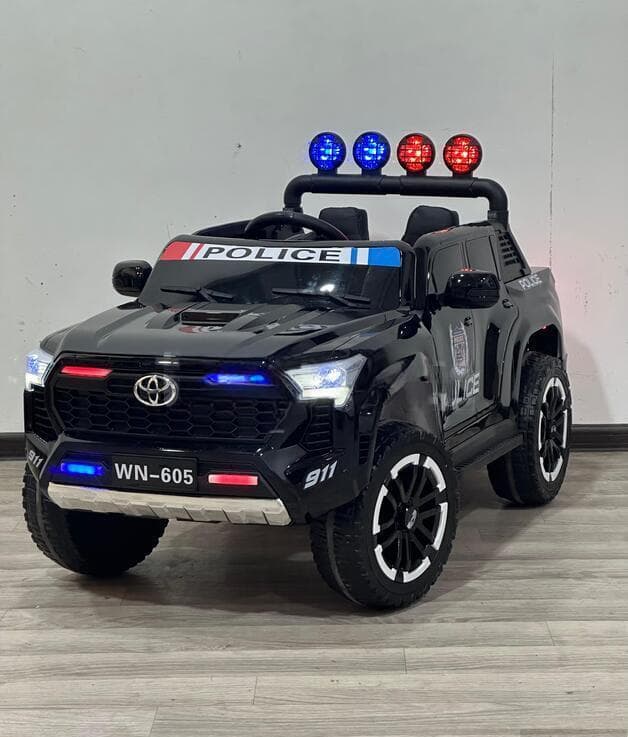 Uşaq avtomobili polis maşını 4 motorlu
