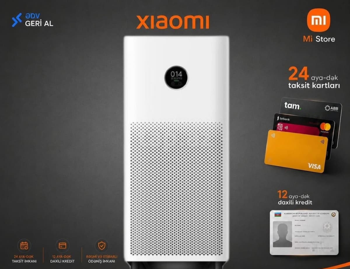 Hava təmizləyicisi Xiaomi Smart Air Purifier 4 Lite