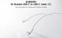 USB-C kabel Xiaomi 3A 1m (Cable) Xiaomi 3A USB-C to USB-C 1m — şəkil 2