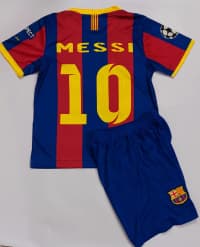 Futbol forması Messi 10, rəngbərəng, 6-8 yaş — şəkil 1