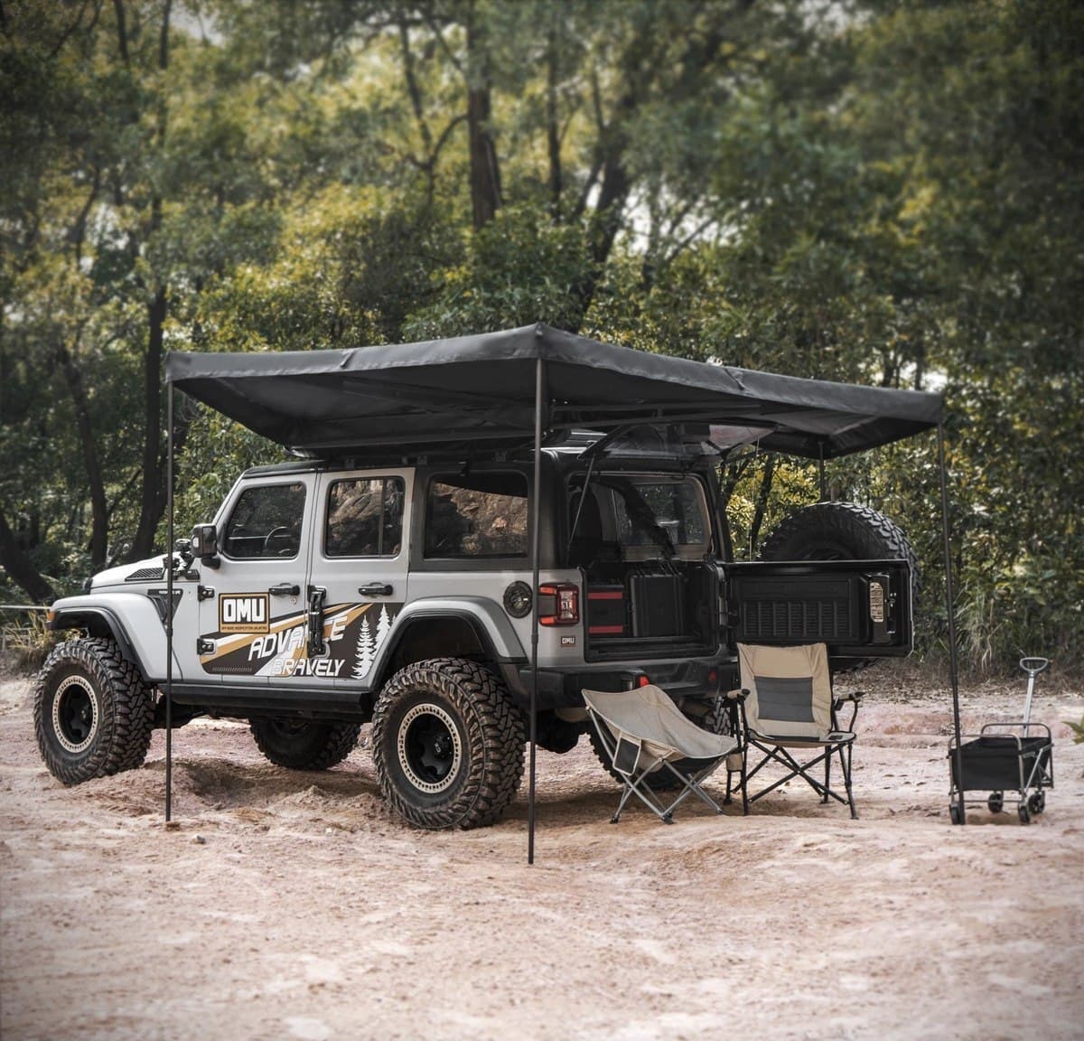 Səyahət tenti Jeep Wrangler üçün