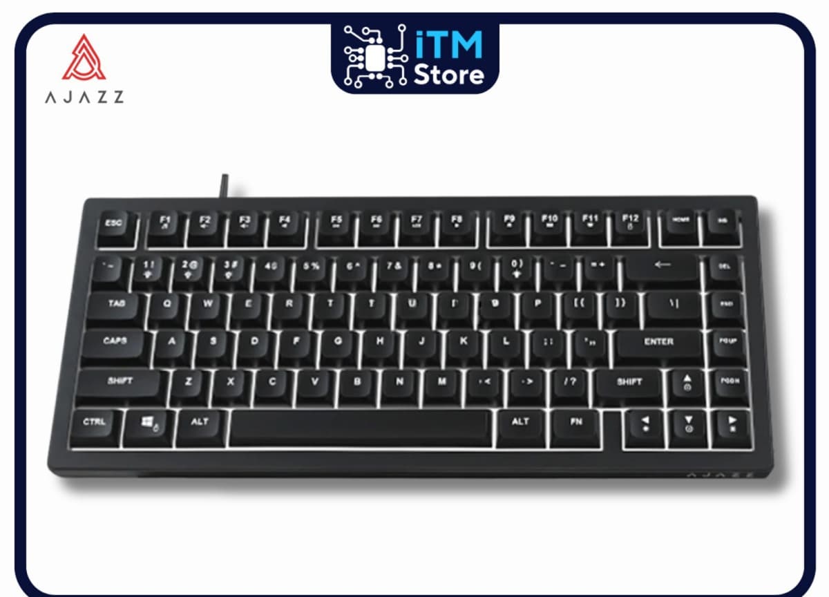 Mexaniki klaviatura Ajazz AF82 Blue White