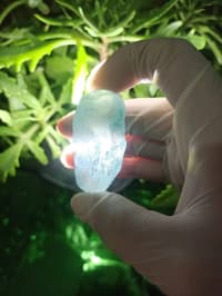 Nadir Təbii Aquamarine daşı 💎 — şəkil 3