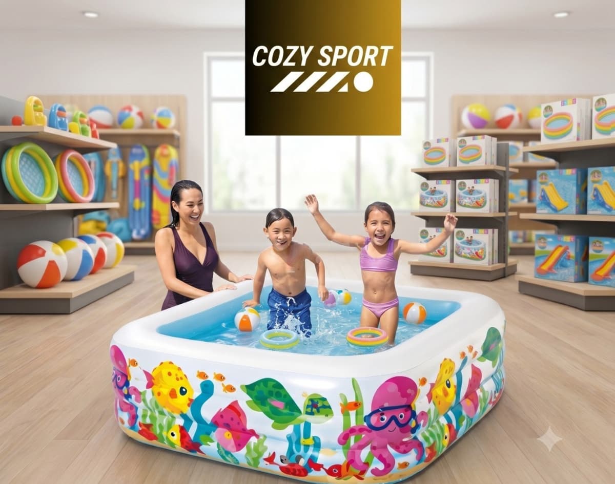 Intex 56493 Üçbucaqlı Şişmə Uşaq Hovuzu