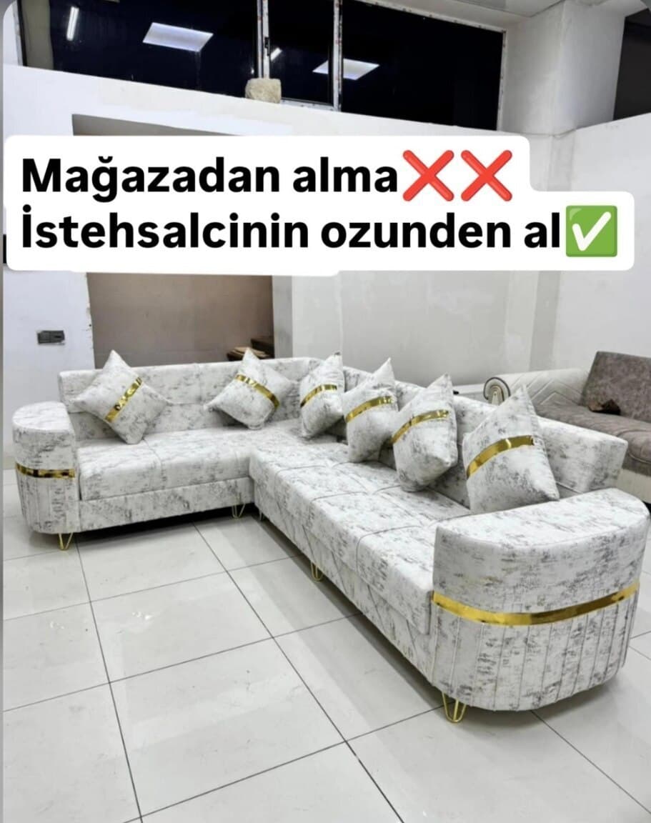 Künc divan, Qarışıq rəng