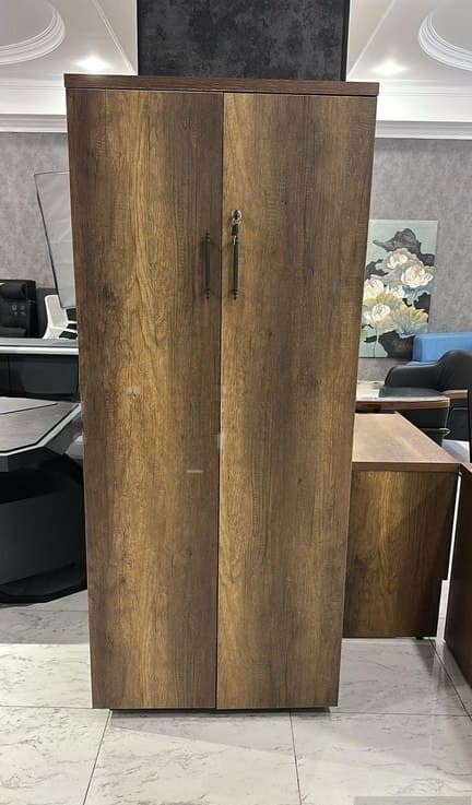 Ofis dolabı İki qapılı, Qəhvəyi rəng