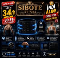 Maqnitli bel korseti Sibote ST-7362 — şəkil 1