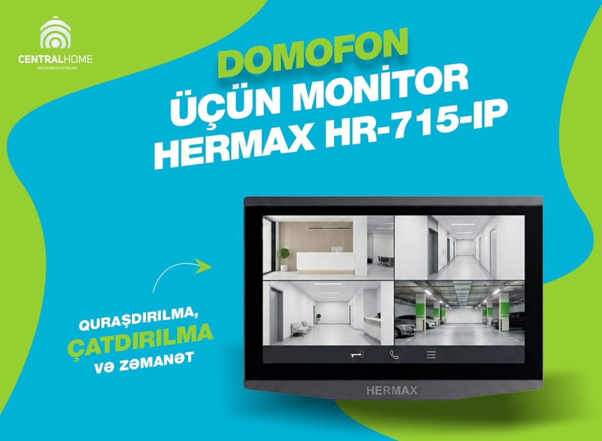 Video domofon Hermax HR-715-IP