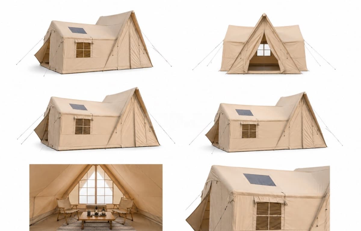 Wolf Nest A-Frame Şişmə Çadır 4.20x3.00x2.55m