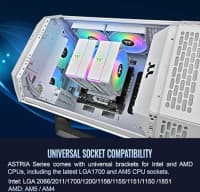 Prosessor soyuducusu Thermaltake Astria 200 ARGB White — şəkil 2