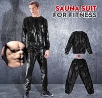 Kişi üçün Sauna Effektli Arıqladıcı İdman Geyimi — şəkil 1