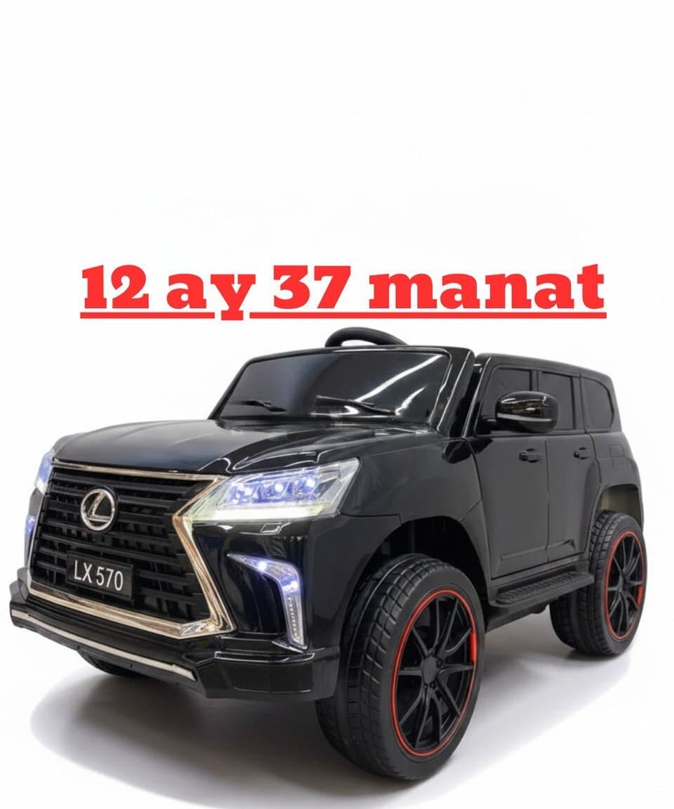 Uşaq avtomobili Lexus lisenziyalı 4x4