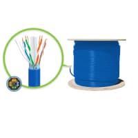Şəbəkə kabeli Hikvision LSZH 23AWG S/FTP Cat6a DS-1LN6A 305m — şəkil 2