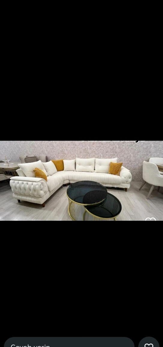 Künc divan, Qarışıq rəng