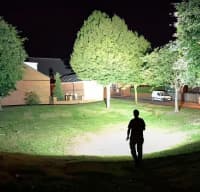 4 Çıxışlı Güclü LED Fənər — şəkil 1
