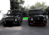 Ön lip Mercedes G-Class — şəkil 7