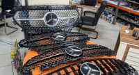 Radiator barmaqlığı Mercedes W214 — şəkil 4