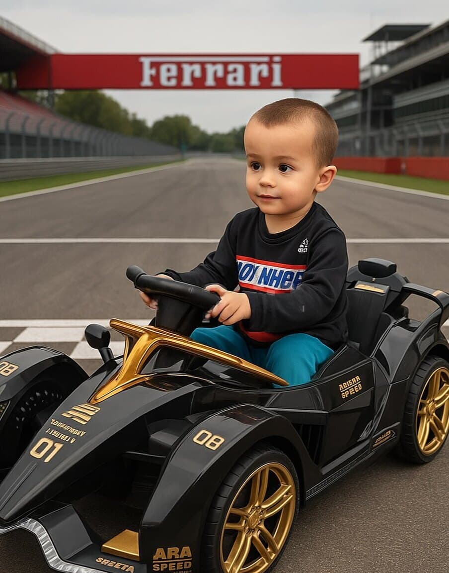 Uşaq elektromobili Ferrari Formula