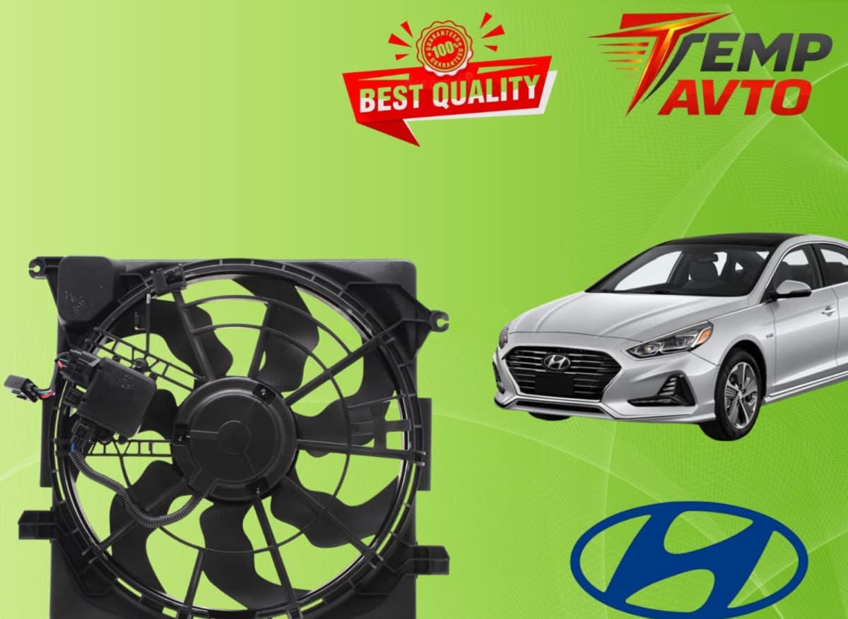Radiator ventilyatoru Hyundai Sonata 2015-2019 2.0 Hybrid