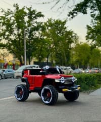 Uşaq avtomobili Jeep Wrangler qırmızı — şəkil 1