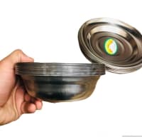 Paslanmaz polad piknik boşqabı — şəkil 2