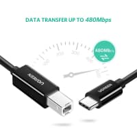 Qara rəng data kabel, USB — şəkil 6