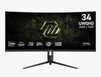 Monitor MSI MAG 342CQRF E20 34" Rapid VA Curved UWQHD — şəkil 1