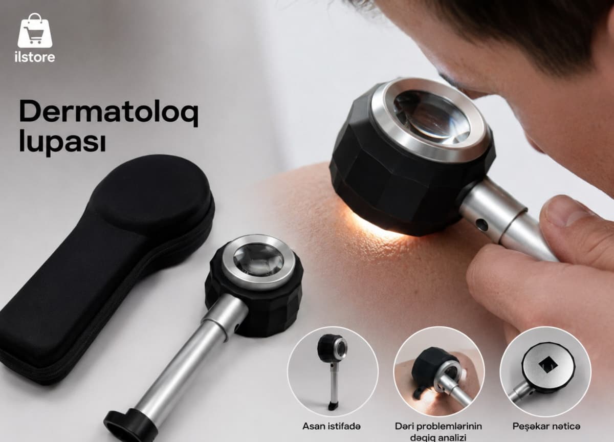 Dermatoloq lupası (dermatoskop)