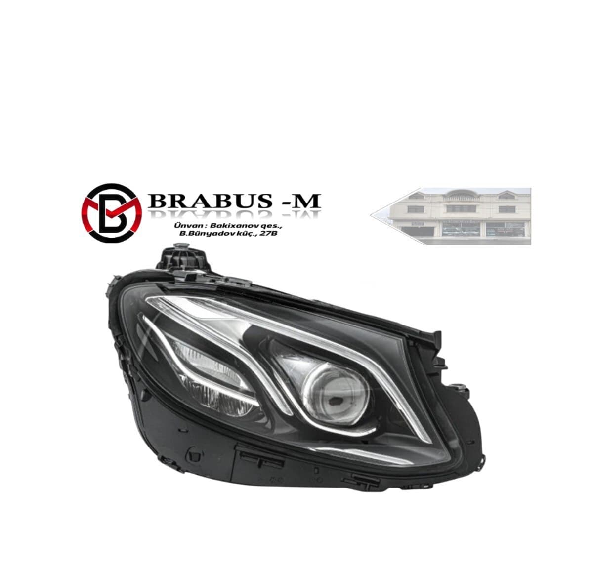 LED farası Mercedes W213