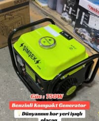 Şimşek SK950 benzin generatoru 750W — şəkil 2