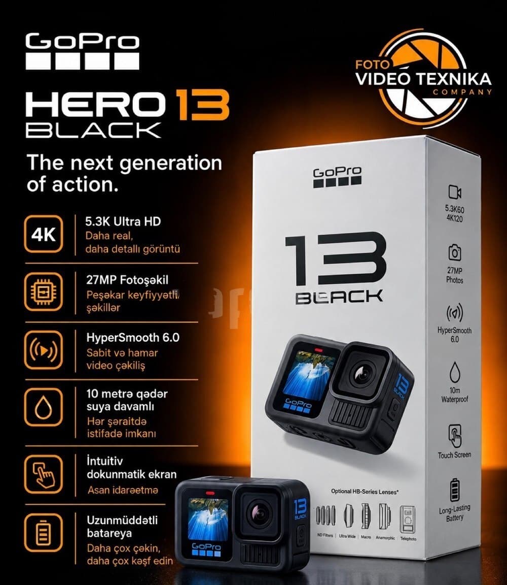 Action kamera GoPro Hero13 Black