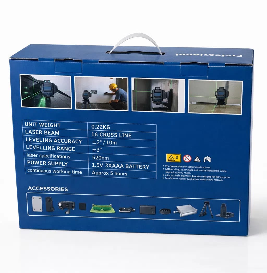 Bosch 4D Yaşıl Lazer Nivelir