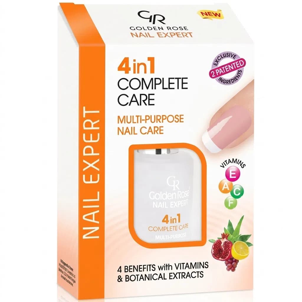 Golden Rose Nail Expert 4 in 1 Dırnaq Baxım Vasitəsi