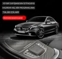 Mərkəzi konsol idarəedici planşet Mercedes C, E, W222, W205, GLC, GLS — şəkil 1
