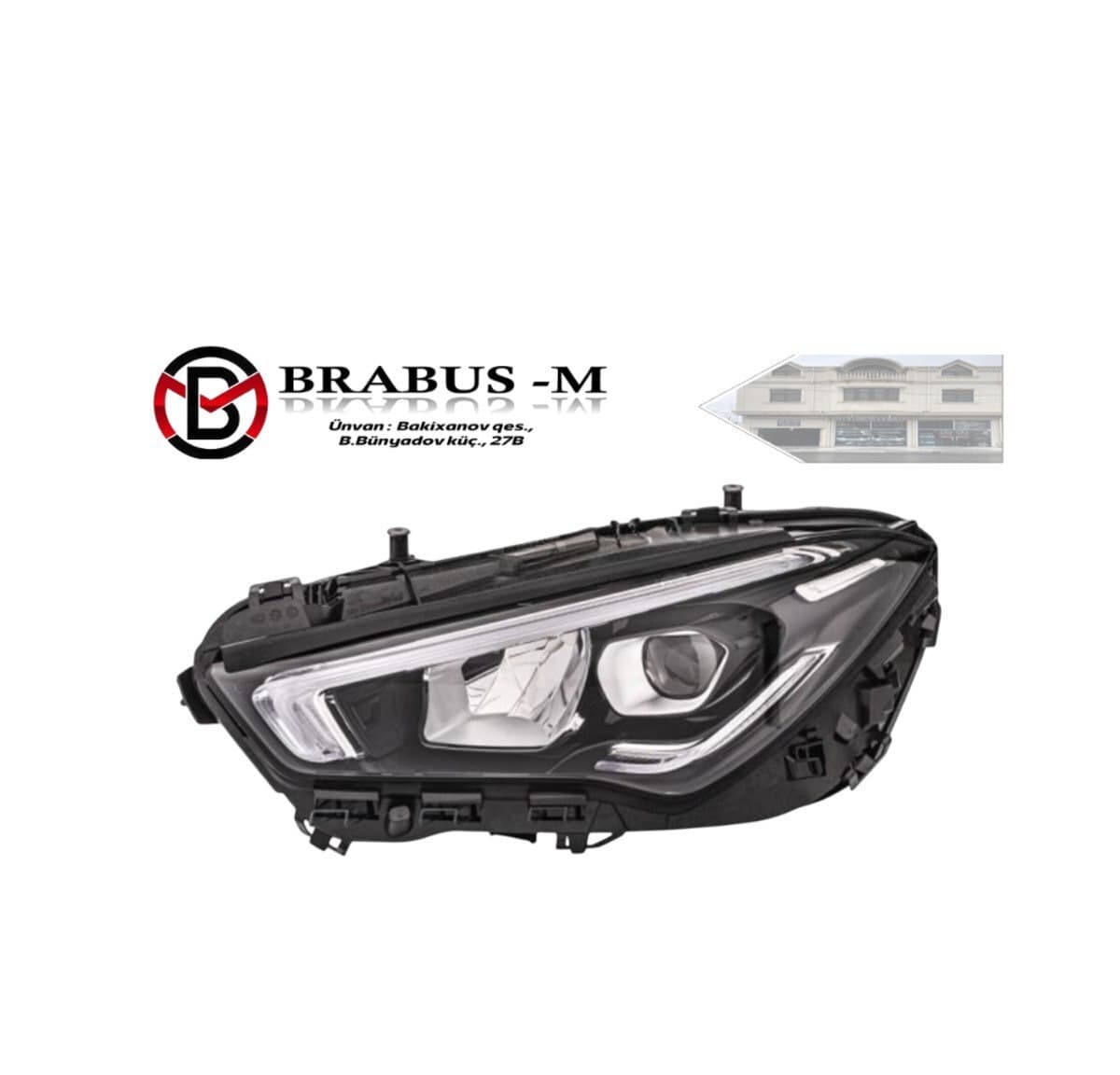 LED ön fara Mercedes W118