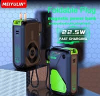 10,000 mAh powerbank, Açıq yaşıl rəng — şəkil 3