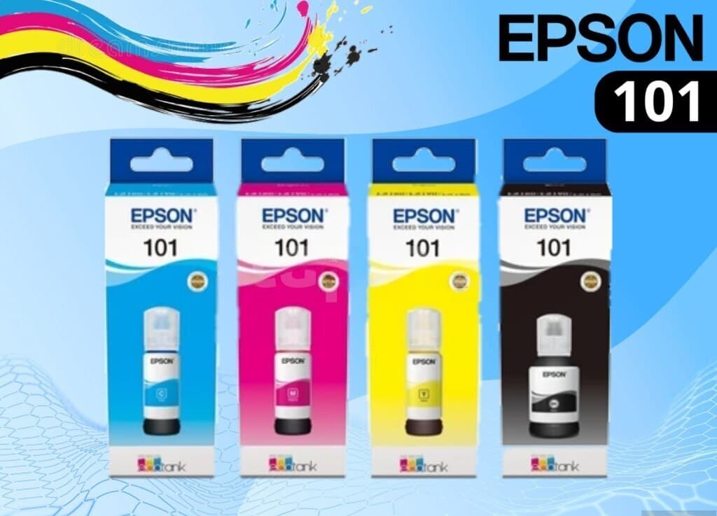 Epson 101 Original Mürəkkəb Dəsti