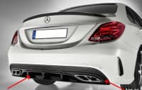 Arxa diffuzer Mercedes modelləri üçün — şəkil 3