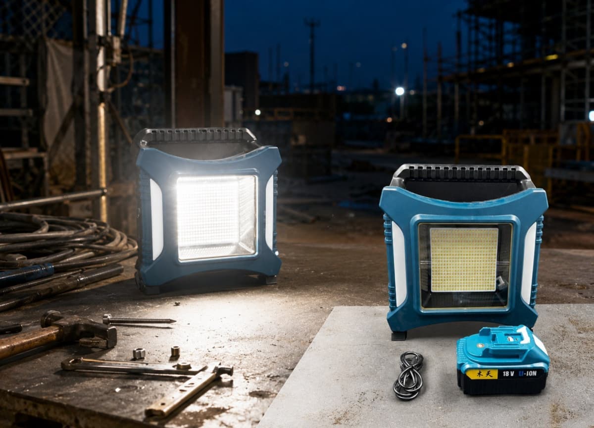 LED Projektor W8142-2 batareyalı