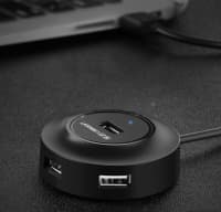 USB Hub Ugreen CR106 30367 4-port 2m — şəkil 4